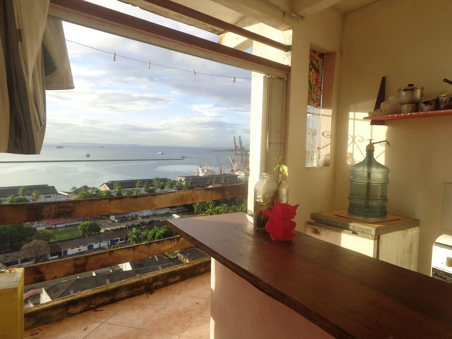 Apartamento Santo Antonio Vista Da Bahia Salvador Kamer foto